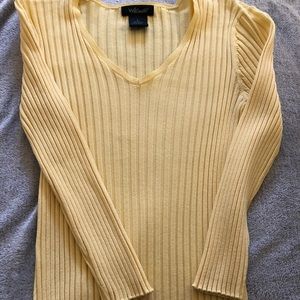 Will Smith, three quarter sleeve sweater.